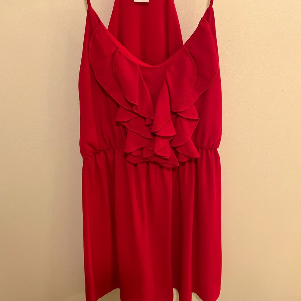 Red dress